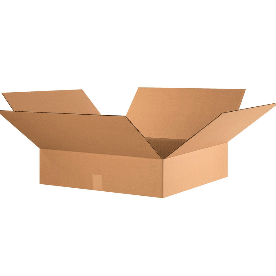 24x24x6 ECT-32 Kraft Corrugated Shipping Boxes 10-Pack 24246