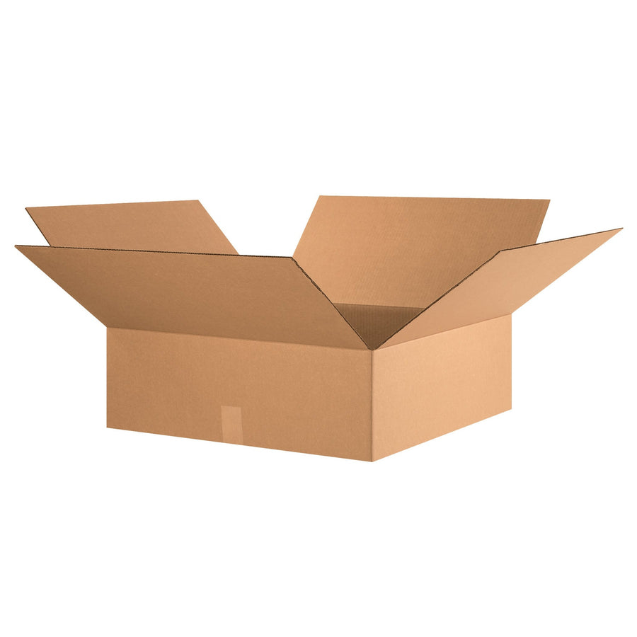 24x24x8 ECT-32 Kraft Corrugated Shipping Boxes 10-Pack 24248