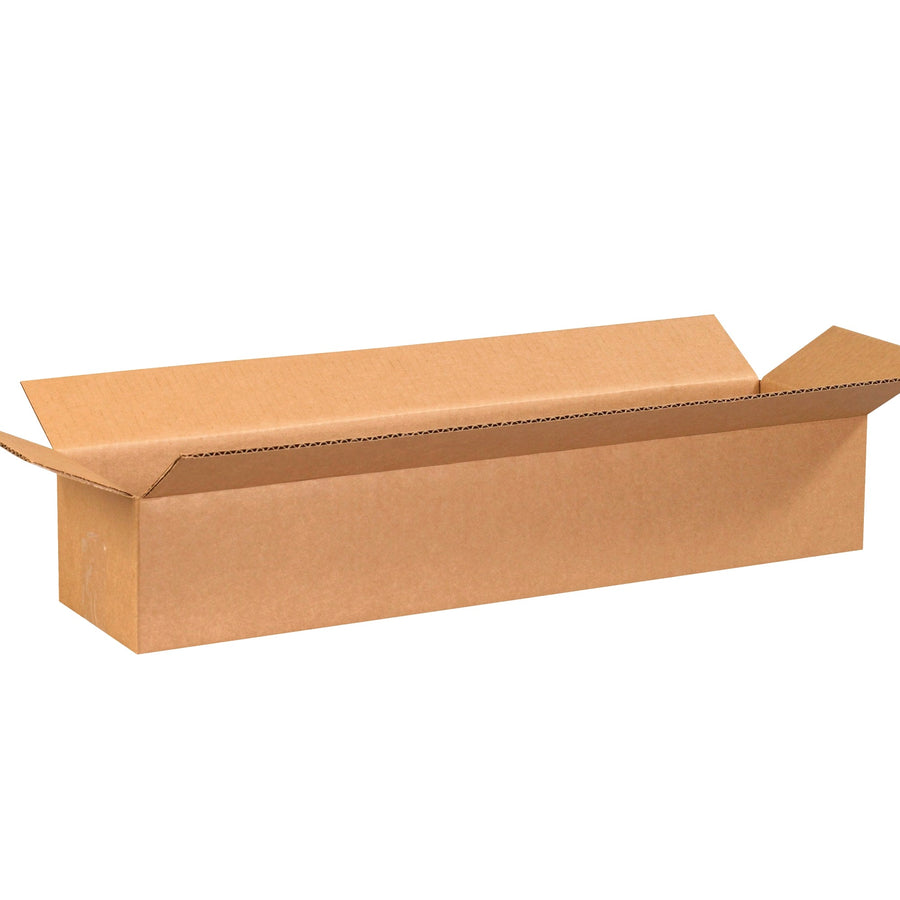 24x6x4 ECT-32 Kraft Corrugated Shipping Boxes 25-Pack 2464