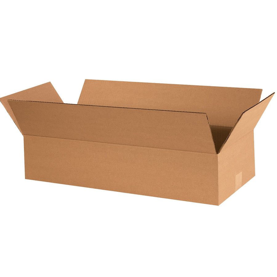 24x8x4 ECT-32 Kraft Corrugated Shipping Boxes 25-Pack 2484