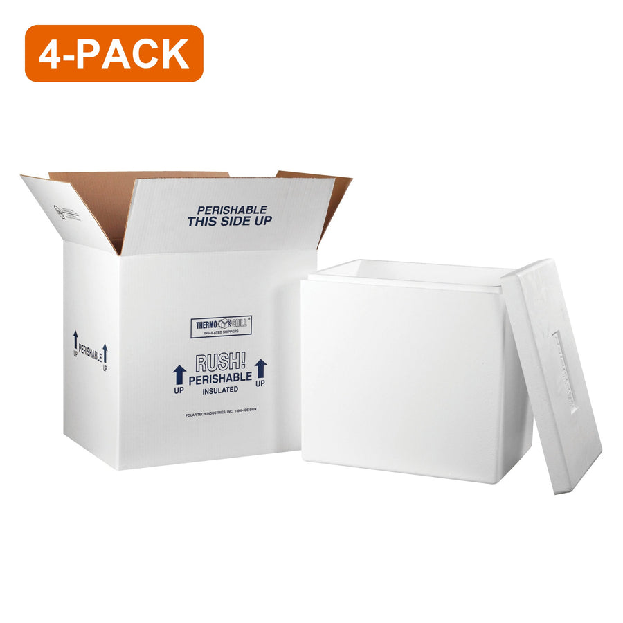 18x14x19 EPS Foam Insulated Shipping Kits, 4-Pack
