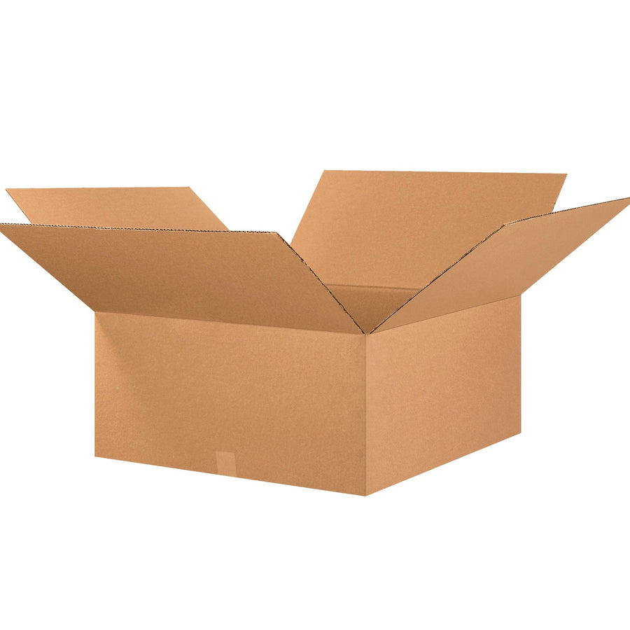25x25x12 ECT-32 Kraft Corrugated Shipping Boxes 15-Pack 252512