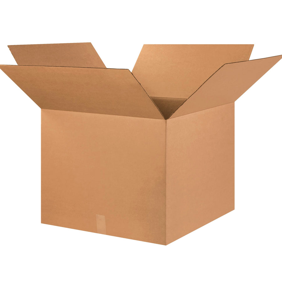 25x25x20 ECT-32 Kraft Corrugated Shipping Boxes 10-Pack 252520