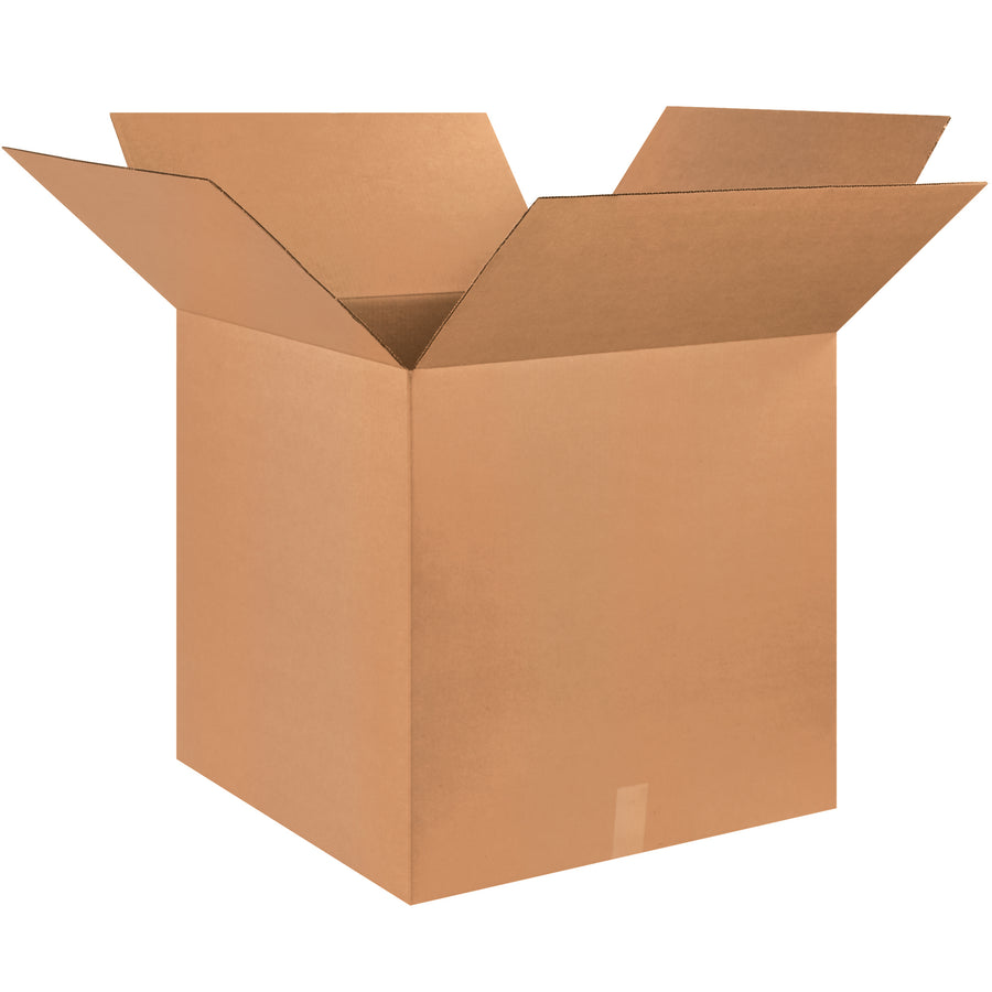 Ship round and odd-shaped products with confidence using our 25x25x25" cube boxes manufactured from ECT-32 kraft corrugated. This versatile, stackable carton ships flat and assembles quickly‚perfect for fulfillment centers moving high volumes. Sold in bundles of 10 with volume pricing available.