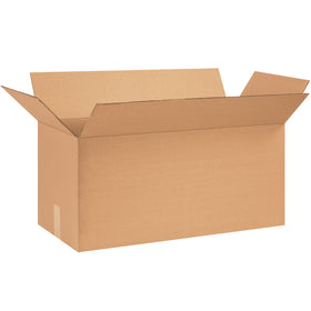 Designed for long, narrow items like wine bottles, umbrellas, and carpet rolls, these 26x12x12 corrugated boxes feature wide length-wise openings for fast packing and loading. ECT-32 kraft construction delivers reliable stacking strength and protection. Sold flat in bundles of 20 for maximum freight efficiency and storage savings.