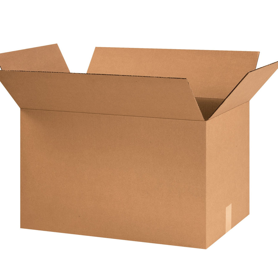 26x16x16 ECT-32 Kraft Corrugated Shipping Boxes 15-Pack 261616