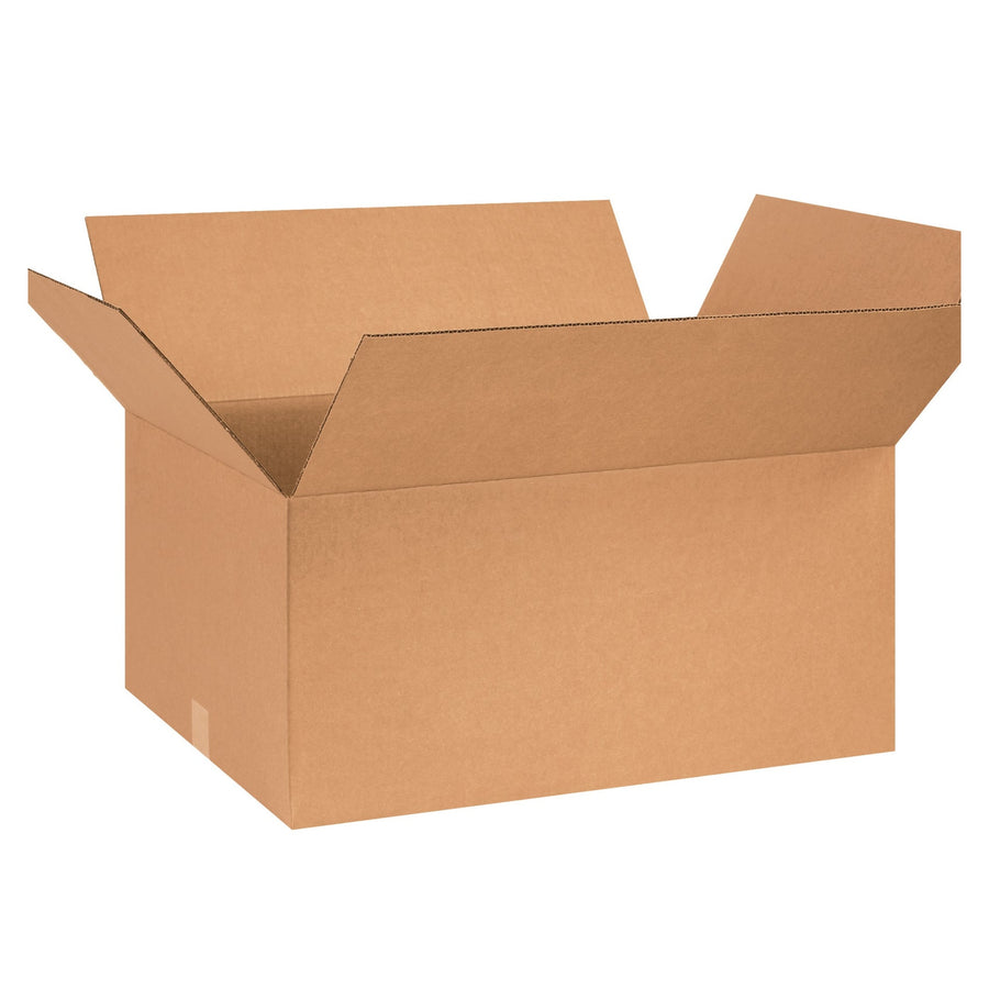 26x18x12 ECT-32 Kraft Corrugated Shipping Boxes 15-Pack 261812