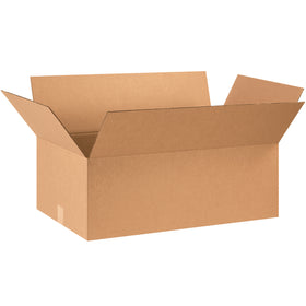 ECT-32 single wall corrugated boxes built for industrial shipping and warehouse storage. These 28" x 16" x 10" kraft cartons deliver reliable stacking strength in a convenient bundle of 20. Recyclable, cost-effective solution for fulfillment centers and distribution operations.