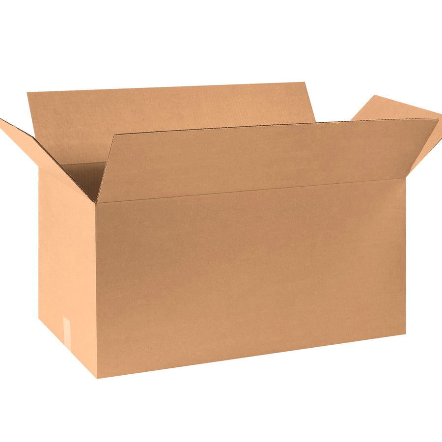 30x15x15 ECT-32 Kraft Corrugated Heavy Duty Shipping Boxes 15-Pack 301515
