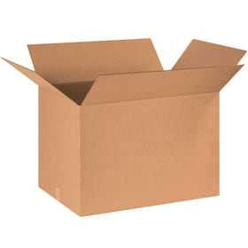 ECT-32 single-wall kraft corrugated boxes sized 30" × 18" × 18" for standard industrial shipping and storage. Sold as a convenient 10-box bundle to maximize your freight efficiency and reduce per-unit cost. Recyclable cardboard construction meets reliable stacking performance.