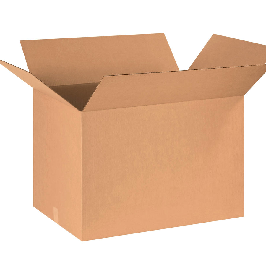 30x24x20 ECT-32 Kraft Corrugated Heavy Duty Shipping Boxes 15-Pack 302420