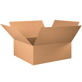 ECT-32 kraft corrugated boxes sized 30" x 30" x 12" for high-volume warehouse and fulfillment operations. Sold in bundles of 10 units. Built for stacking strength and freight efficiency with reliable single-wall construction.