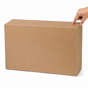30x18x18 Corrugated Boxes - 15 Pack Retail Bundle, Save Space — image 1