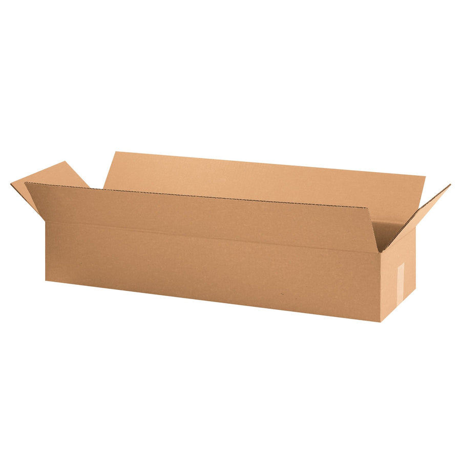 33x8.5x5 ECT-32 Kraft Long Corrugated Shipping Boxes 25-Pack 3385
