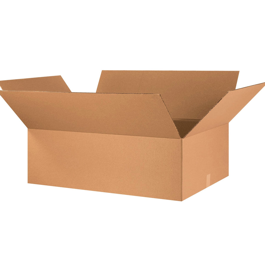 36x24x10 ECT-32 Kraft Corrugated Heavy Duty Shipping Boxes 10-Pack 362410