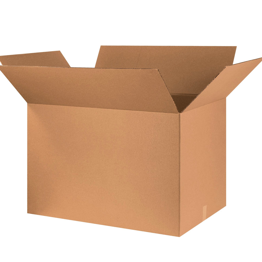 36x24x24 ECT-32 Kraft Corrugated Heavy Duty Shipping Boxes 5-Pack 362424