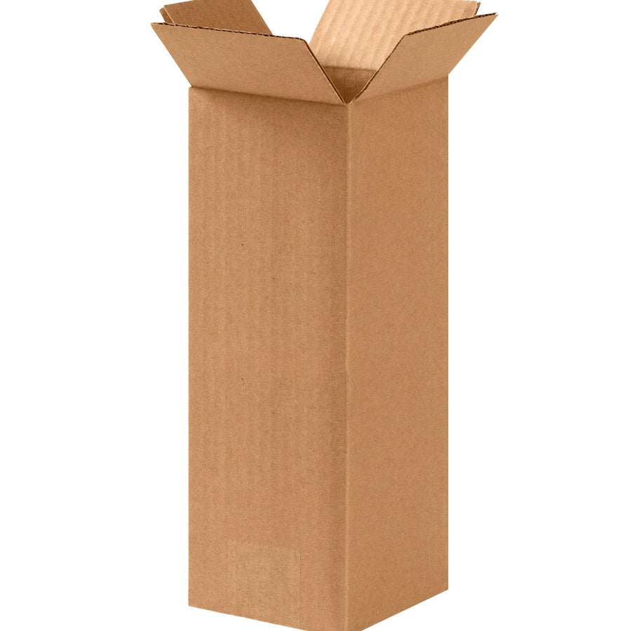 4x4x10 ECT-32 Kraft Corrugated Shipping Boxes 25-Pack 4410