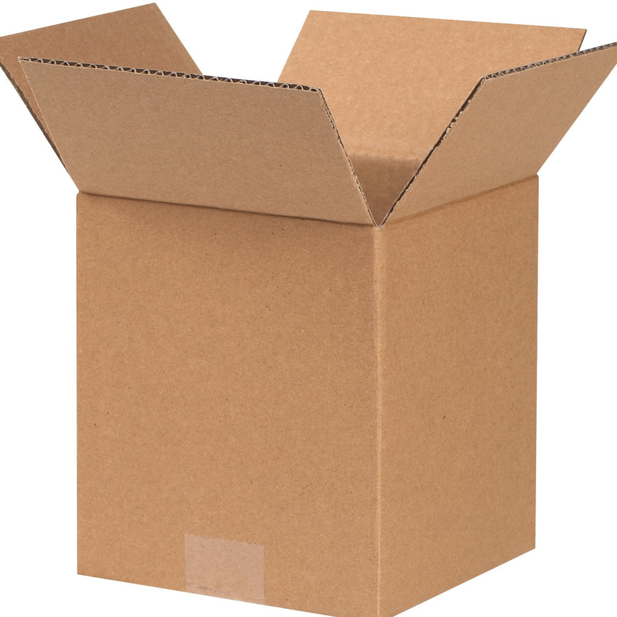 4x4x5 ECT-32 Kraft Corrugated Shipping Boxes 25-Pack 445
