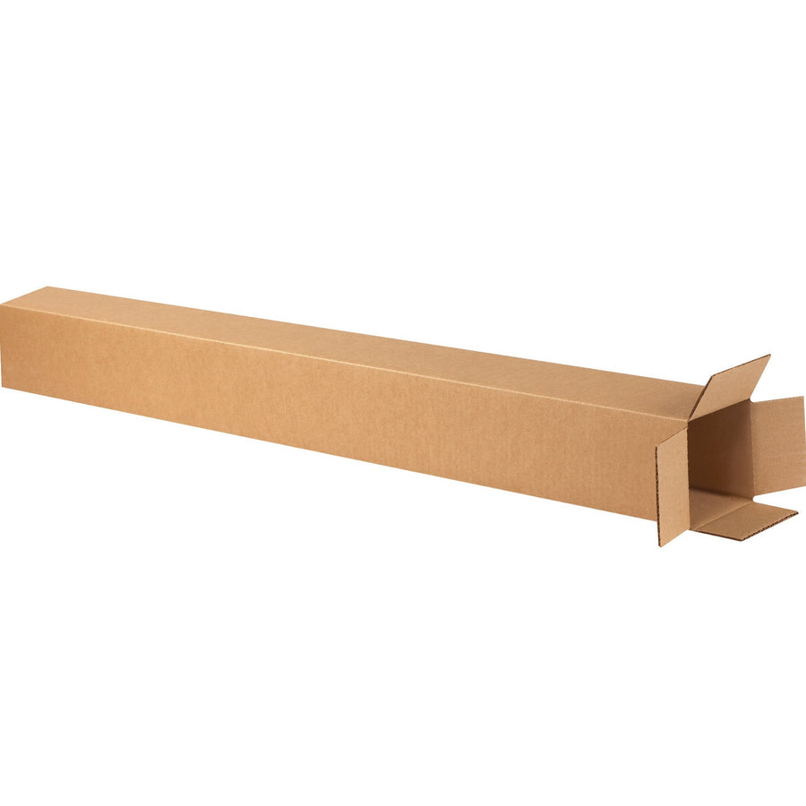 4x4x72 ECT-32 Kraft Corrugated Shipping Boxes 15-Pack 4472