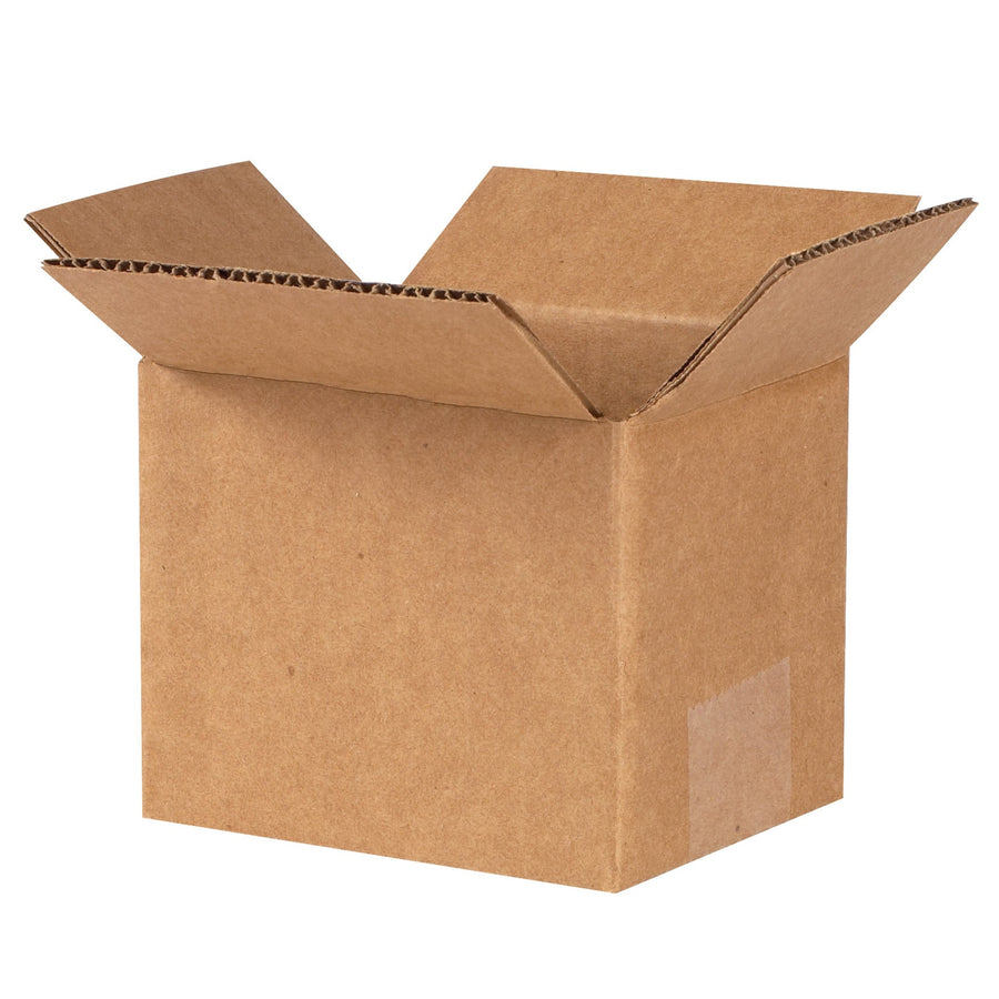 5x4x4 ECT-32 Kraft Corrugated Shipping Boxes 25-Pack 544