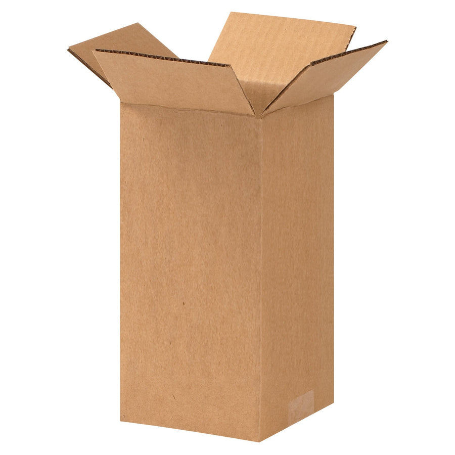 5x5x10 ECT-32 Kraft Corrugated Shipping Boxes 25-Pack 5510