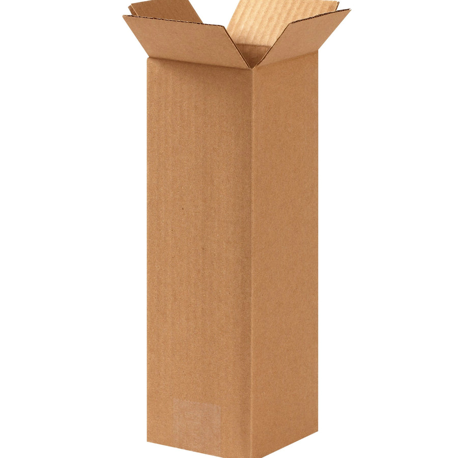 5x5x12 ECT-32 Kraft Corrugated Shipping Boxes 25-Pack 5512