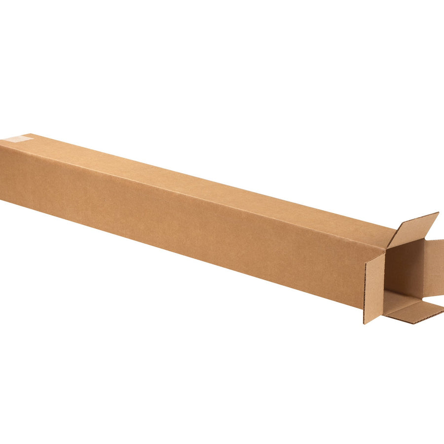 5x5x48 ECT-32 Kraft Corrugated Shipping Boxes 25-Pack 5548