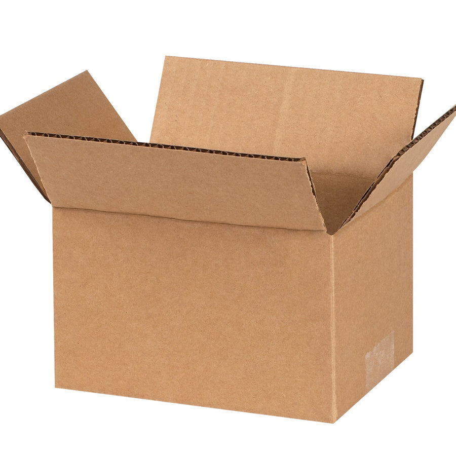 6x4x3 ECT-32 Kraft Corrugated Shipping Boxes 25-Pack 643