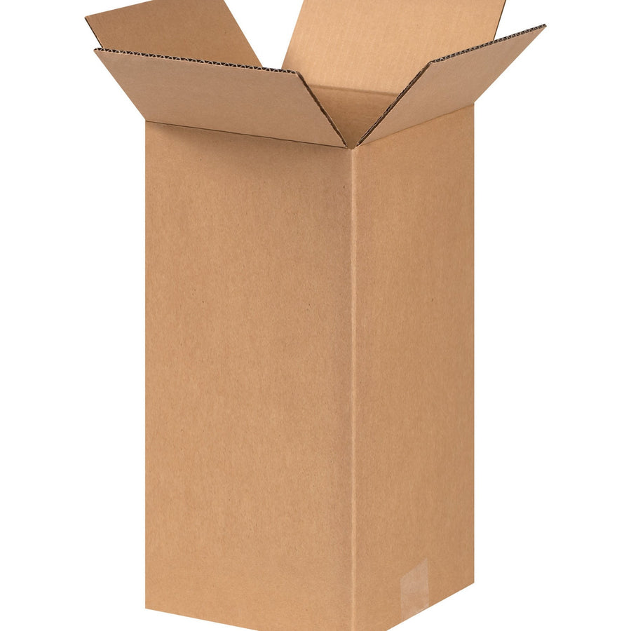 6x6x14 ECT-32 Kraft Corrugated Shipping Boxes 6614