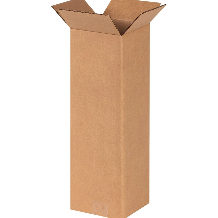 6x6x18 ECT-32 Kraft Corrugated Shipping Boxes 25-Pack 6618
