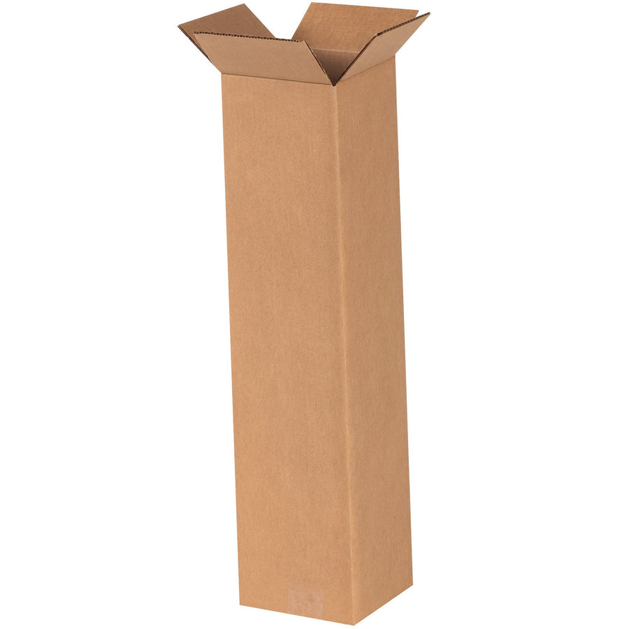 6x6x24 ECT-32 Kraft Corrugated Boxes 25-Pack 6624