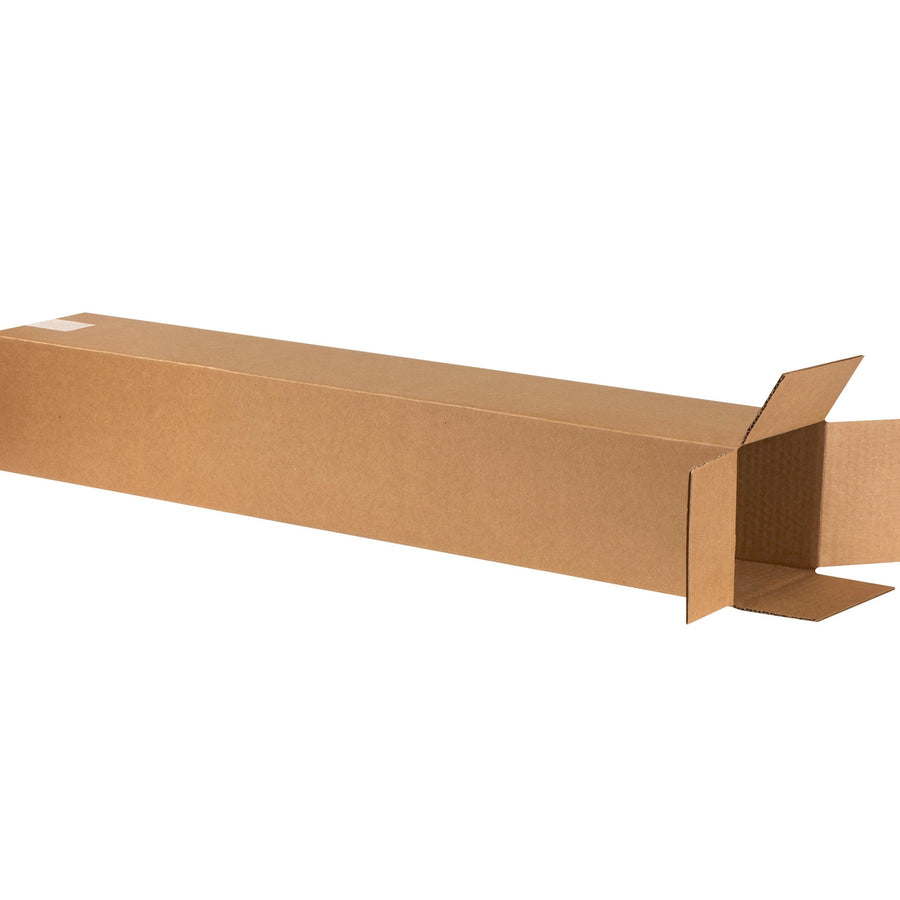 6x6x38 ECT-32 Kraft Corrugated Shipping Boxes 25-Pack 6638