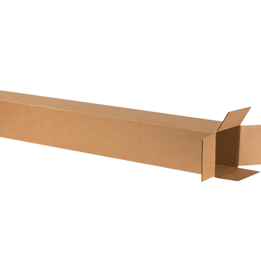 6x6x72 ECT-32 Kraft Corrugated Shipping Boxes 15-Pack 6672