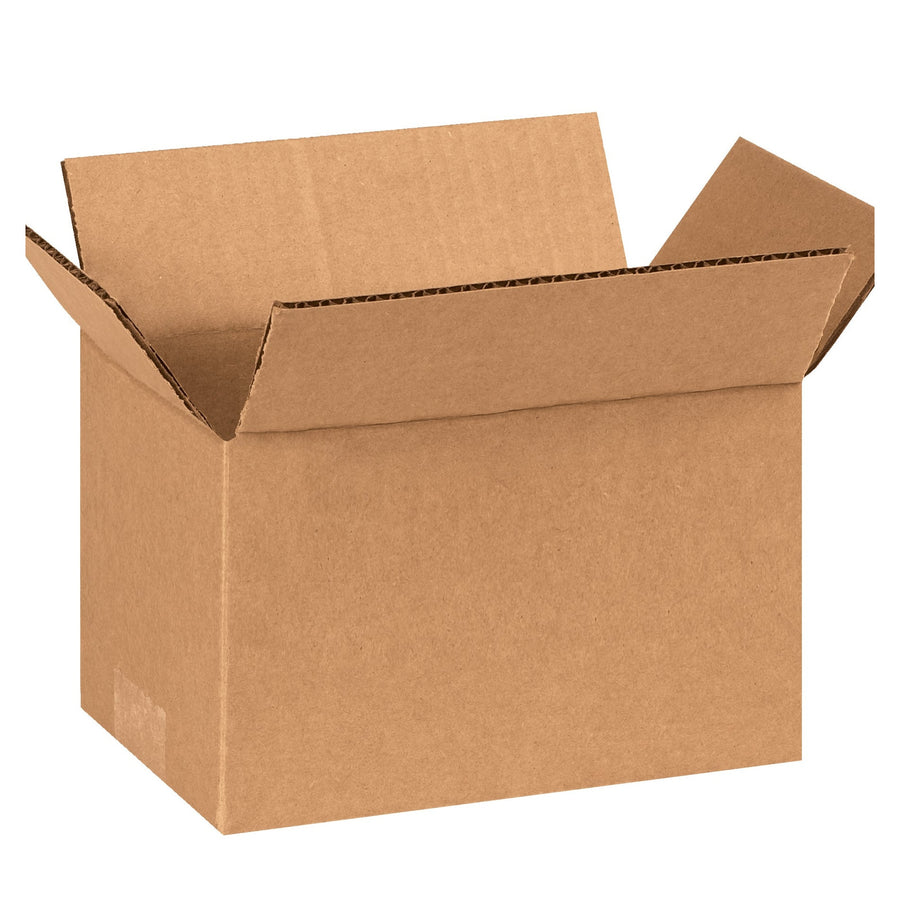 8x5x4 ECT-32 Kraft Corrugated Shipping Boxes 25-Pack 854