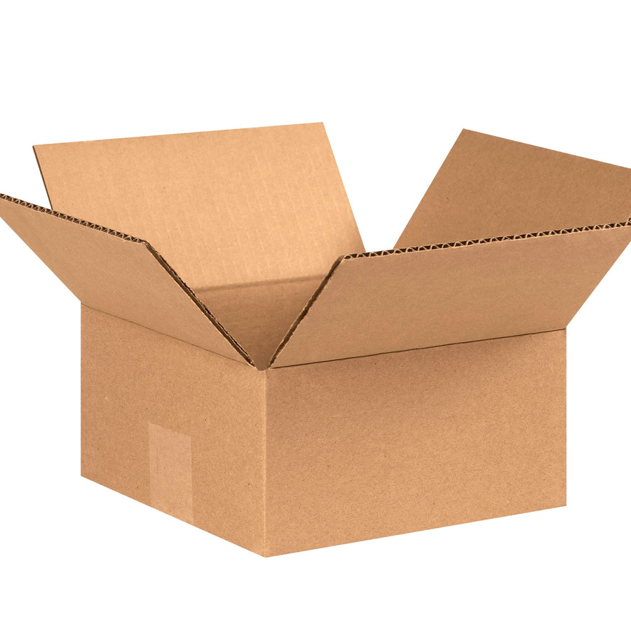 8x8x4 ECT-32 Kraft Corrugated Shipping Boxes 25-Pack 884