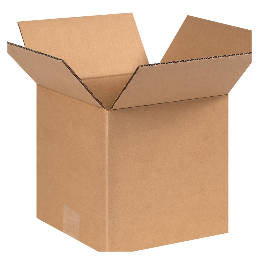 8x8x8 ECT-32 Kraft Corrugated Cube Shipping Boxes 25-Pack 888