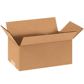 ECT-32 kraft corrugated cartons designed for wine bottles, umbrellas, carpet rolls, and other elongated products. Long-side openings enable rapid packing and efficient loading. Sold flat in bundles of 25 boxes for maximum freight efficiency and volume savings.