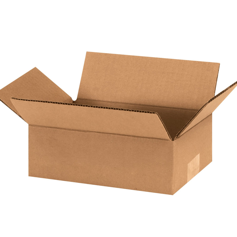 9x6x3 ECT-32 Kraft Corrugated Shipping Boxes 25-Pack 963