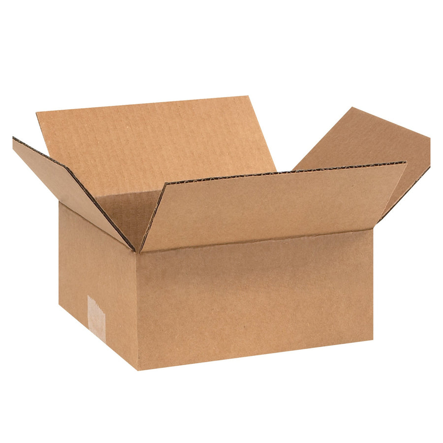 9x8x4 ECT-32 Kraft Corrugated Shipping Boxes 25-Pack 984