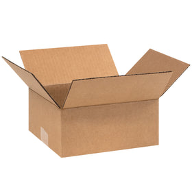 ECT-32 single wall kraft corrugated boxes sized 9" x 8" x 4" for cost-effective mid-weight product shipping. Sold as a 25-pack bundle, these standard-strength cardboard boxes deliver reliable protection while maximizing your packaging efficiency and sustainability goals with 100% recyclable material.
