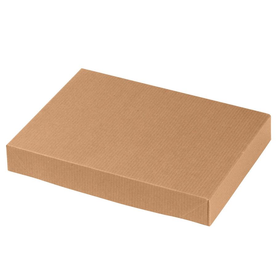 11.5x8.5x1.625 Kraft Recycled Apparel Boxes 100/Case AB11081K