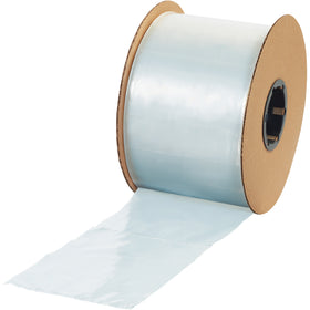 Pre-opened and perforated 2 mil poly bags designed for automatic packing equipment and high-speed production lines. These clear plastic bags on a roll come 1250 per roll with convertible 1"-3" core compatibility. FDA and USDA approved for food and product storage.