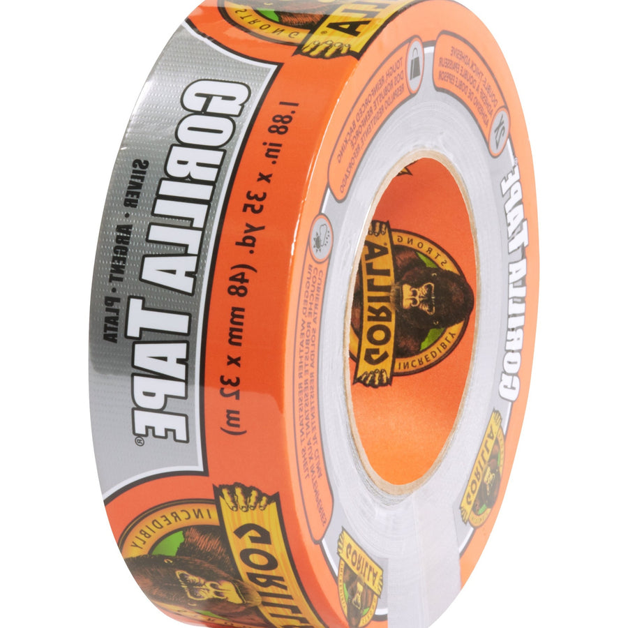 2 in x 35 yd 17 Mil Silver Gorilla Duct Tape 1/Case ADHGGT240