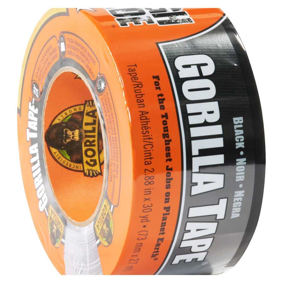 3 in x 30 yd 17 Mil Black Gorilla Duct Tape ADHGGT330