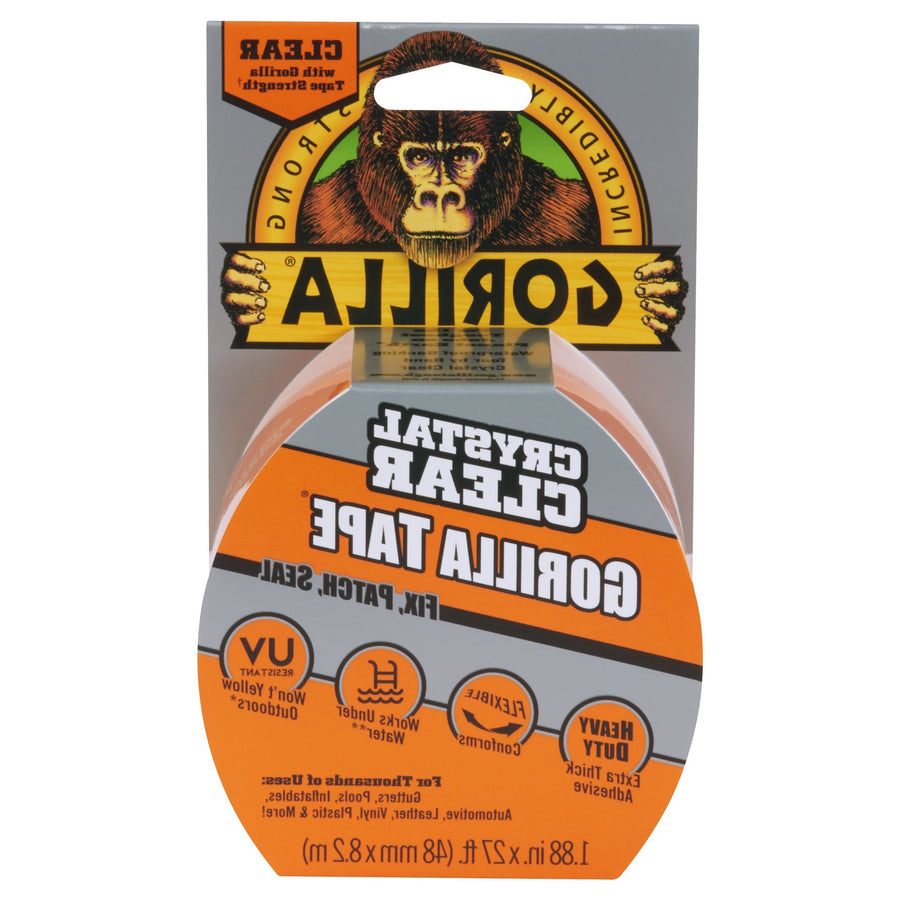 2 in x 27 ft 7 Mil Clear Gorilla Repair Tape ADHGGTCLR