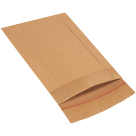 Ship with confidence using these 8.5" x 10.5" self-seal Jiffy Rigi Bag® mailers featuring laminated fiberboard construction that eliminates the need for additional stiffeners. High-strength cohesive self-seal flap and integrated tear strip deliver professional presentation and effortless opening. Sold by the case of 250 units.