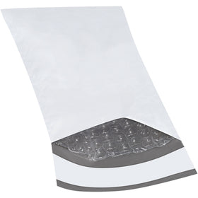 Ship fragile items with confidence using these 8x4 self-seal bubble mailers. Each case contains 500 white polyethylene envelopes with 3/16" bubble lining for superior shock protection. Peel-and-seal closure, moisture-resistant, and UPS-eligible for seamless fulfillment.