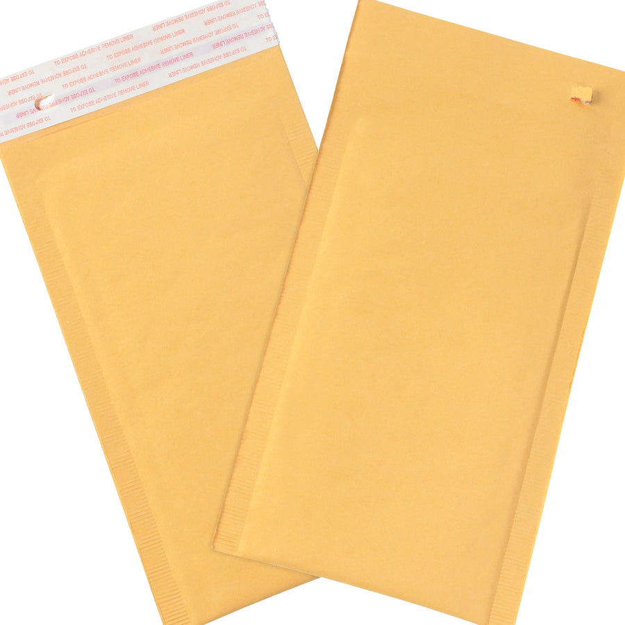 10x5 #00 Kraft Self-Seal Tear Strip Bubble Mailers 250/Case B852SSTT - alias listing