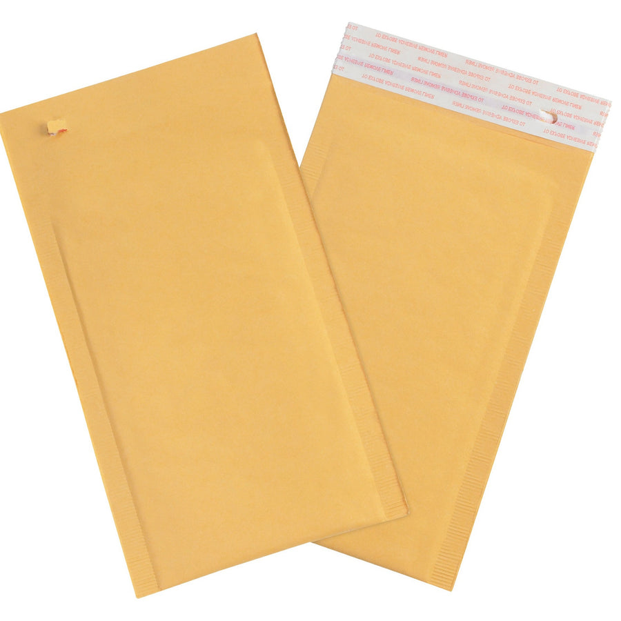 6x10 #0 Kraft Self-Seal Tear Strip Bubble Mailers 250/Case B853SSTT - alias listing