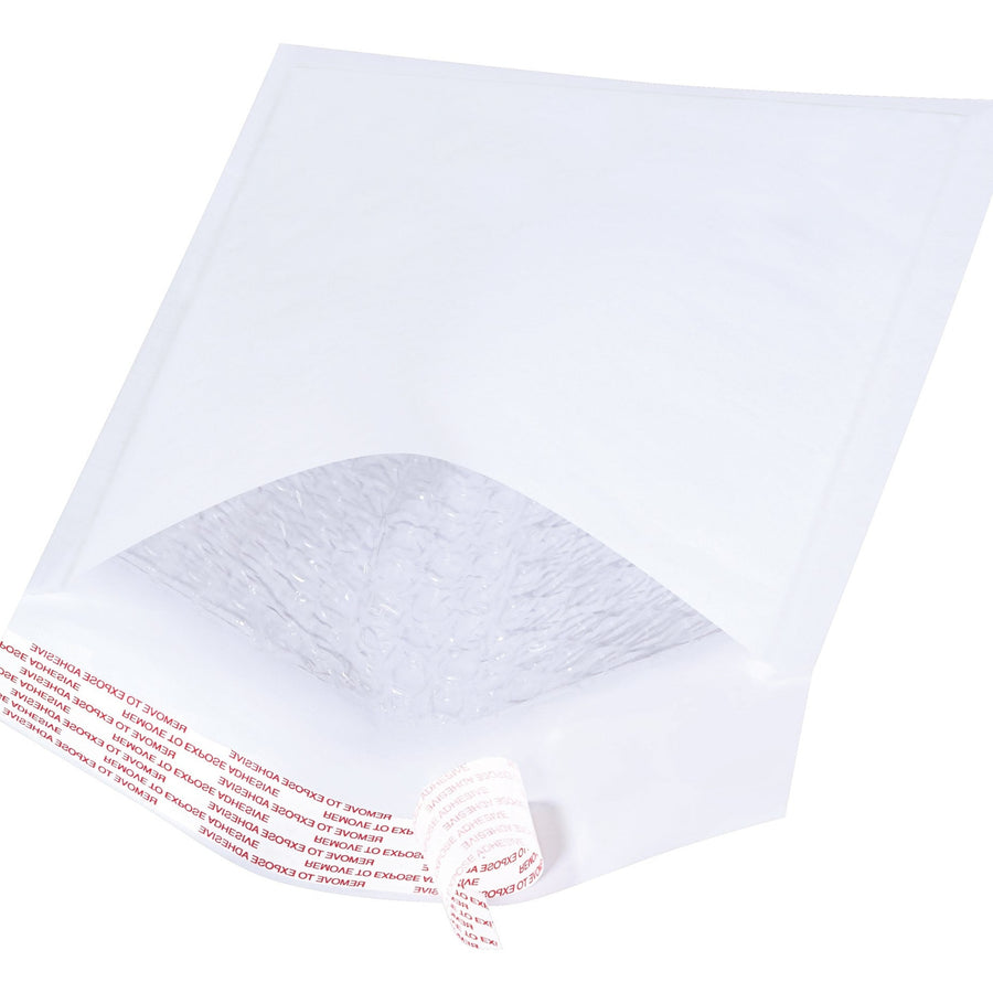 6x10 #0 White Self-Seal Bubble Mailers 25-Pack B853WSS25PK